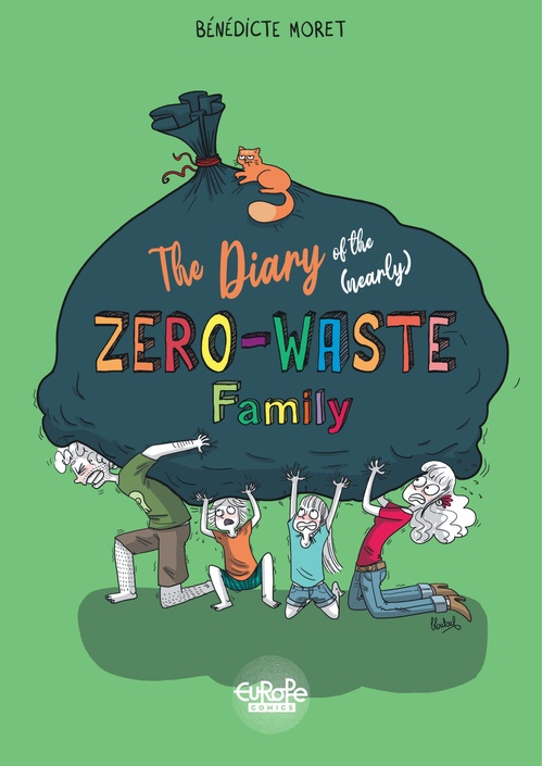 Couverture ebook de The Diary of the (Nearly) Zero-Waste Family, de Moret Benedicte