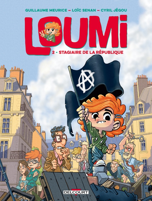 Couverture ebook de Loumi T02 - Stagiaire de la République, de Loic Senan