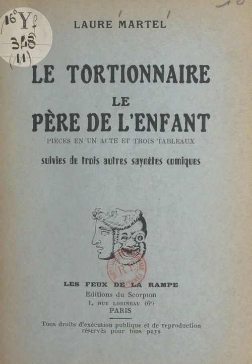 ebook cover of Le tortionnaire. Le père de l'enfant, by Laure Martel
