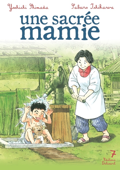Couverture ebook de Une sacrée mamie T07, de Yoshichi Shimada, Saburô Ishikawa