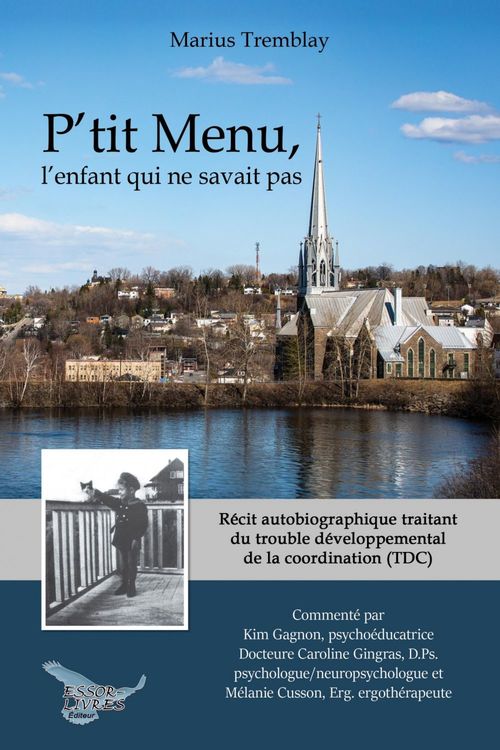 Couverture ebook de P'tit Menu, de Marius Tremblay