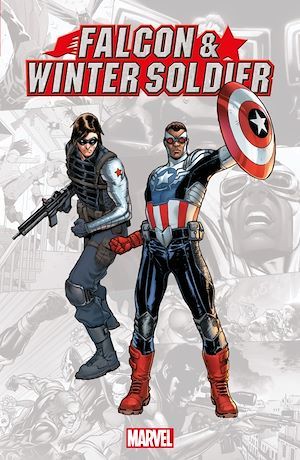 Couverture ebook de Falcon & Winter Soldier, de Collectif