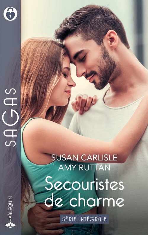 Couverture ebook de Secouristes de charme - Intégrale de la série, de Susan Carlisle, Amy Ruttan