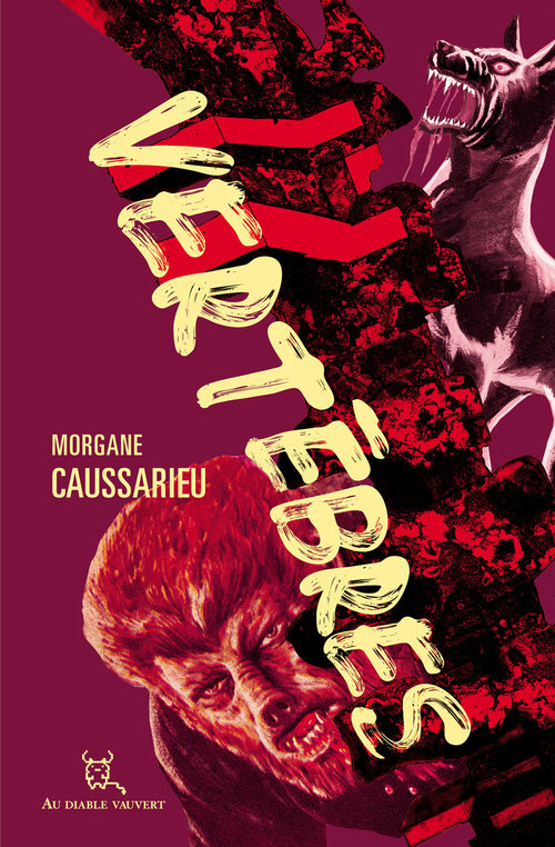 ebook cover of Vertèbres, by Morgane Caussarieu