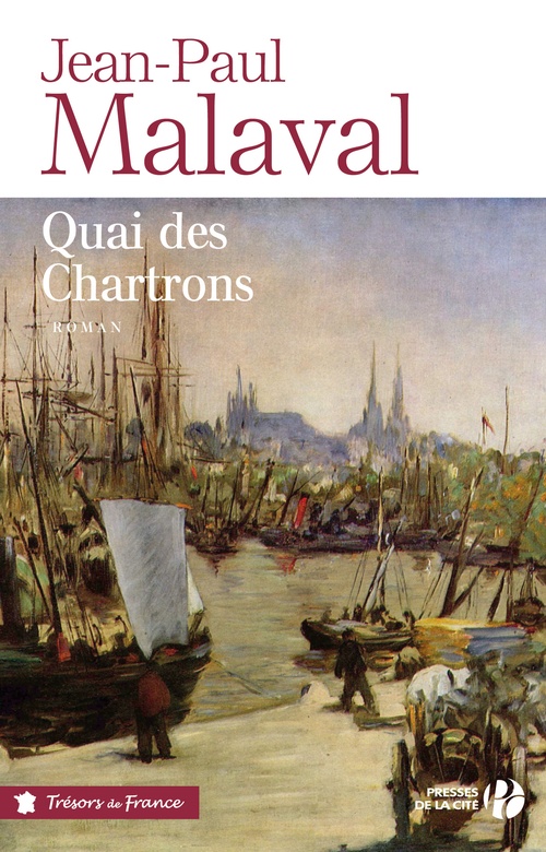 Couverture ebook de Quai des chartrons, de Jean-Paul Malaval