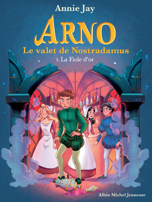 Couverture ebook de La Fiole d'or, de Annie Jay