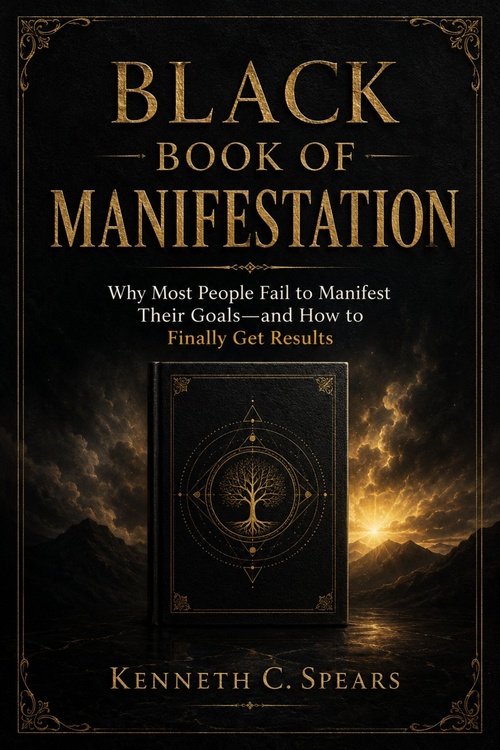 ebook cover of Black Book of Manifestation, by Kenneth C. Spears