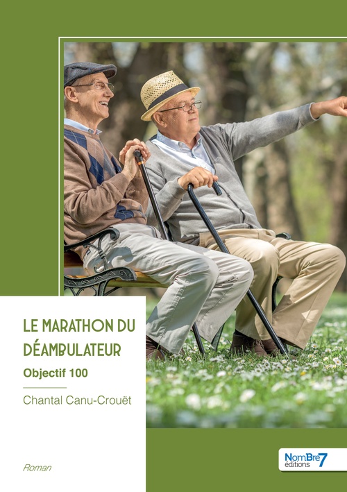 Couverture ebook de Le marathon du déambulateur, de Chantal Canu-Crouët
