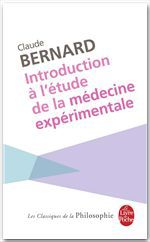 Couverture ebook de Introduction à l'étude de la médecine expérimentale, de Bernard-C