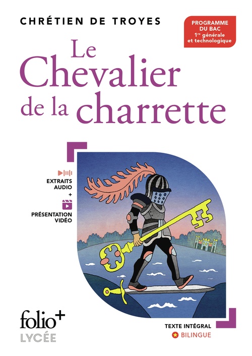 ebook cover of Le Chevalier de la charrette, by Chrétien de Troyes