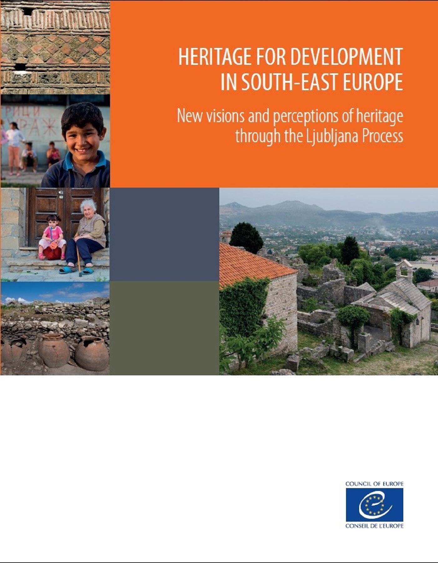 Couverture ebook de Heritage for development in South-East Europe, de Collectif