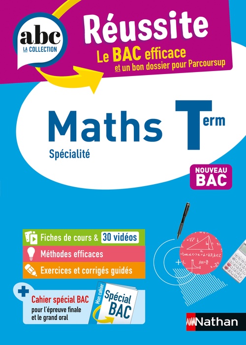 Couverture ebook de ABC Réussite-Maths-Terminale, de Pierre-Antoine Desrousseaux, Laurent Gatoux