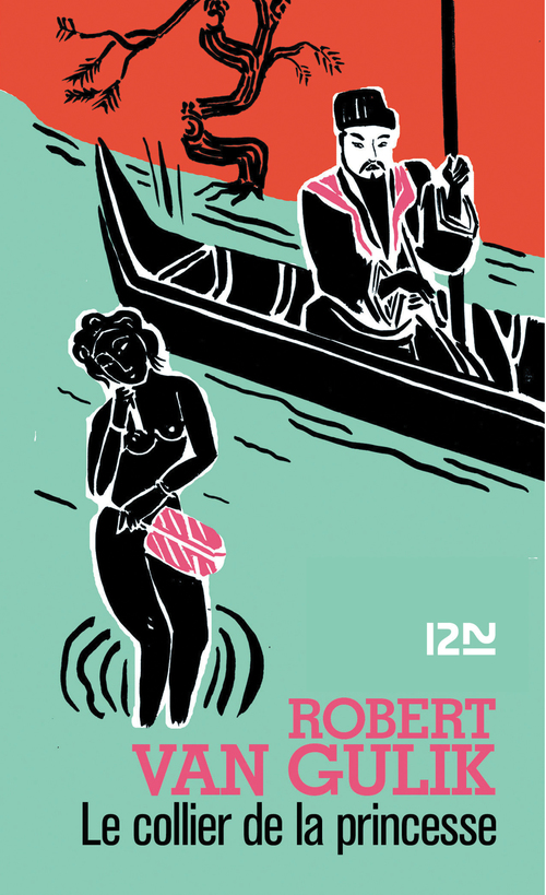 Couverture ebook de Le collier de la princesse, de Robert Van Gulik