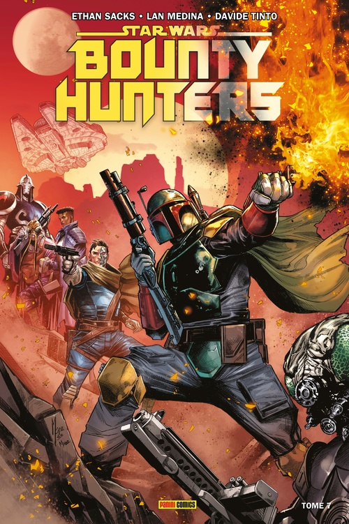 Couverture ebook de Star Wars : Bounty Hunters T07, de Ethan Sacks