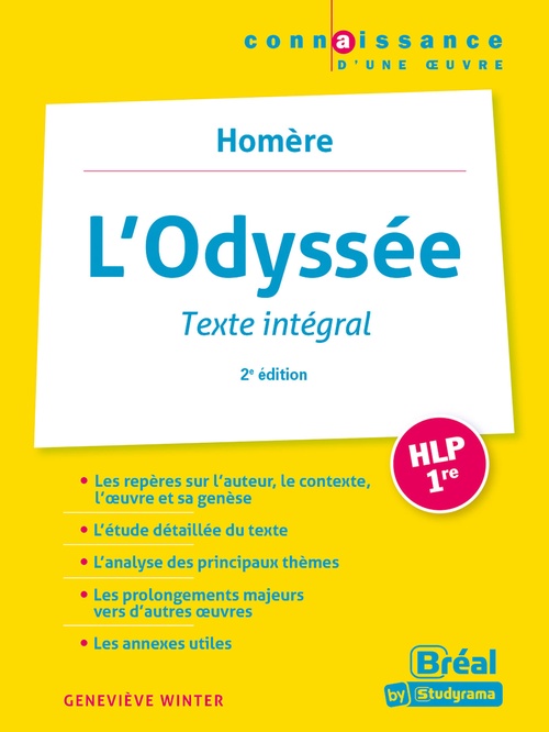 ebook cover of L'Odyssée - Homère, by Geneviève Winter
