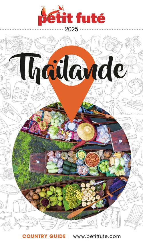 Couverture ebook de Guide Thaïlande 2025 Petit Futé, de Collectif petit futé