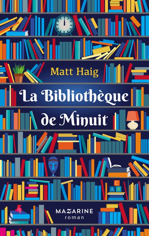ebook cover of La Bibliothèque de Minuit, by Matt Haig