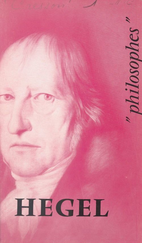 ebook cover of Hegel, by André Cresson, Rene Serreau