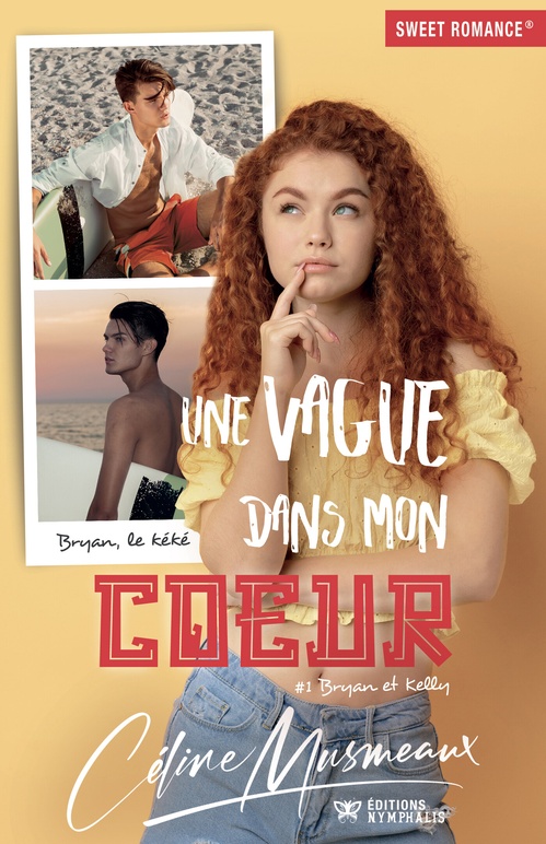 ebook cover of Une vague dans mon coeur, by Céline Musmeaux