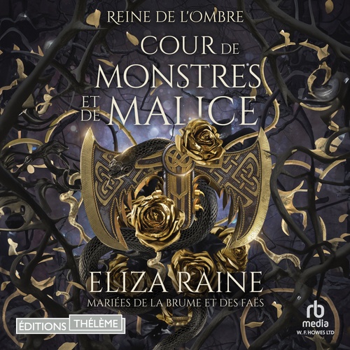 Couverture audiobook de Cour de monstres et de malice, de Eliza Raine