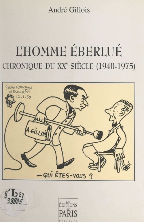 Couverture ebook de L'homme éberlué, de André Gillois