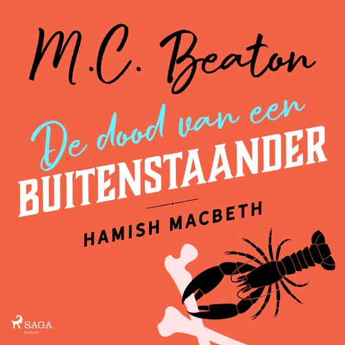 audiobook cover of De dood van een buitenstaander - Hamish Macbeth, by M.C. Beaton