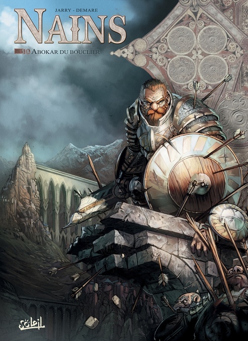 Couverture ebook de Nains T10 - Abokar du Bouclier, de Nicolas Jarry