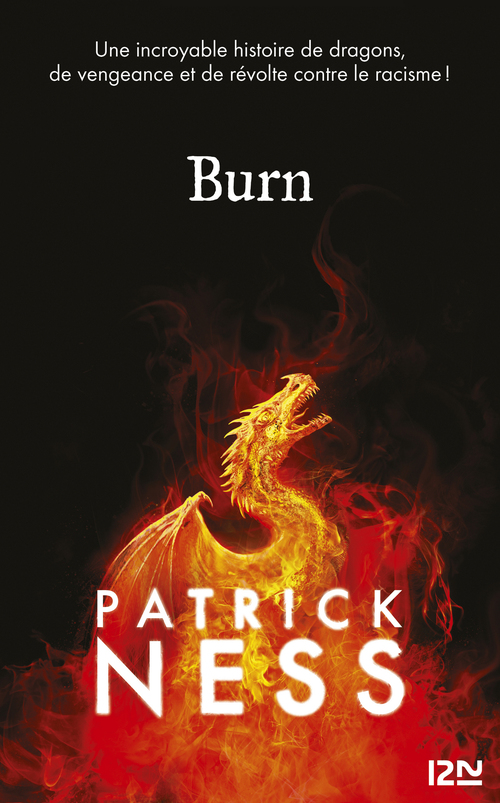 ebook cover of Burn, by Patrick Ness
