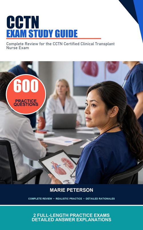 ebook cover of CCTN Exam Study Guide, by Marie Peterson