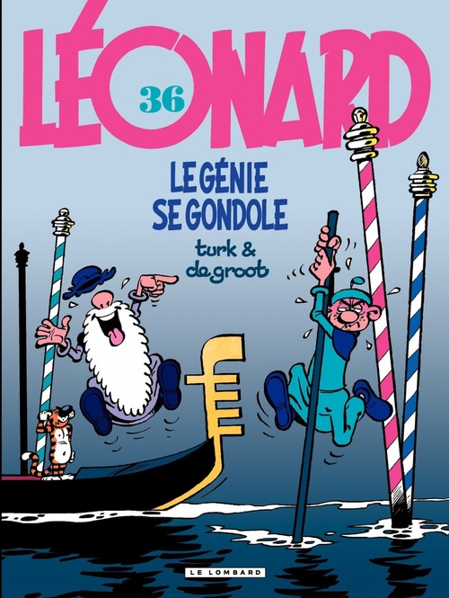 ebook cover of Léonard - Tome 36 - Le Génie se gondole, by Bob de Groot, Turk