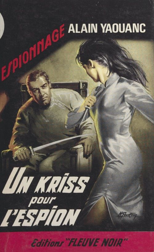 ebook cover of Un kriss pour l'espion, by Alain Yaouanc