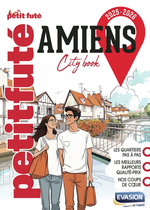 Couverture ebook de Guide Amiens 2025 Petit Futé, de Collectif petit futé