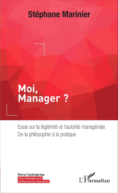 ebook cover of Moi, Manager ?, by Marinier Stephane