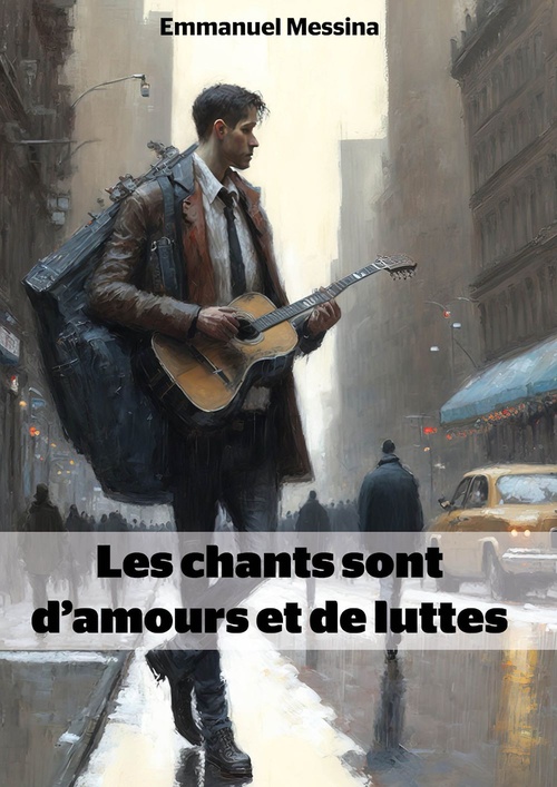 Couverture ebook de Les chants sont d'amours et de luttes, de Emmanuel Messina