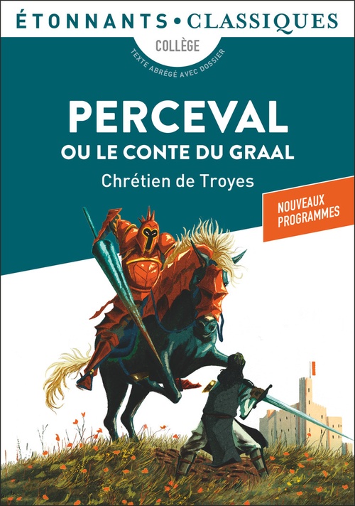 Couverture ebook de Perceval ou le Conte du graal, de Chrétien de Troyes