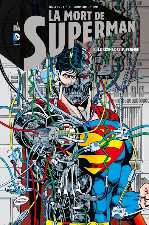 Couverture ebook de La mort de Superman - Tome 2, de Collectif