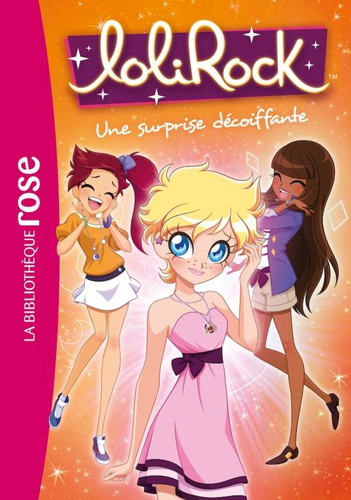 Couverture ebook de LoliRock 08 - Une surprise décoiffante, de Marathon Média