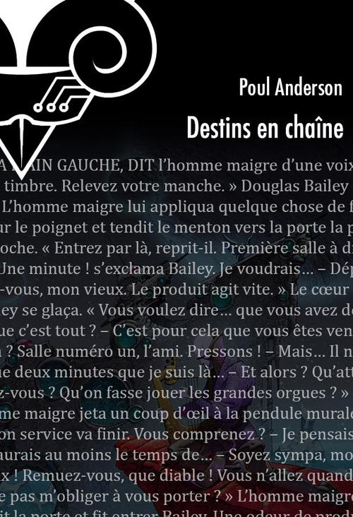 ebook cover of Destins en chaîne, by Poul Anderson