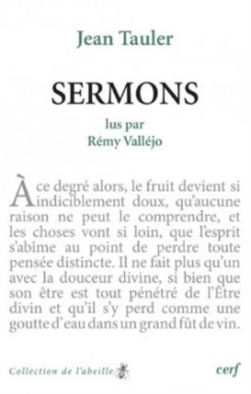 Couverture ebook de JEAN TAULER : SERMONS, de Vallejo Remy