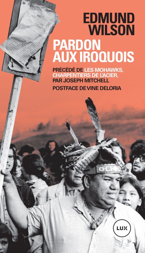 ebook cover of Pardon aux Iroquois, by Edmund Wilson