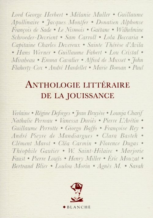 ebook cover of Anthologie littéraire de la jouissance, by Collectif