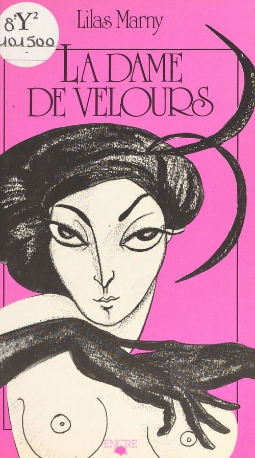 ebook cover of La dame de velours, by Lilas Marny