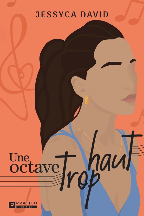 Couverture ebook de Une octave trop haut, de Jessyca David
