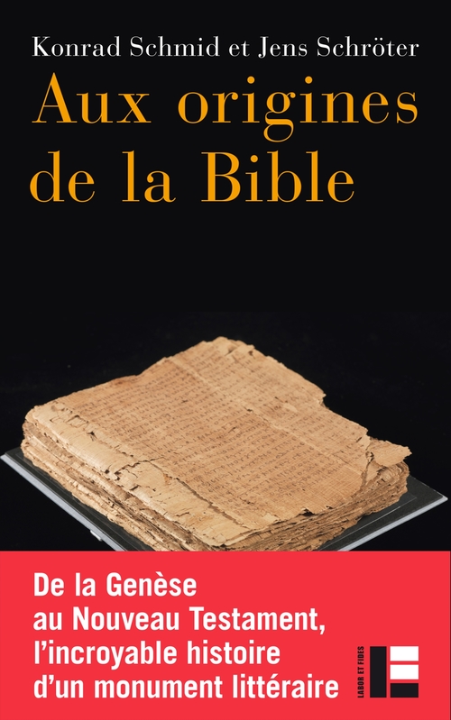Couverture ebook de Aux origines de la Bible, de Konrad Schmid, Jens Schroter