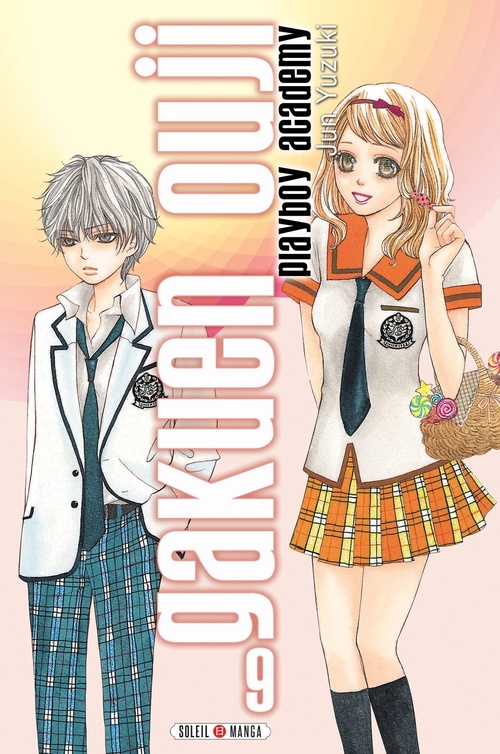 Couverture ebook de Gakuen Ouji - Playboy Academy T09, de Jun Yuzuki