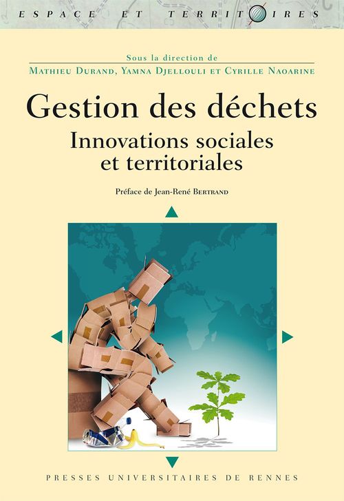 Couverture ebook de Gestion des déchets, de Yamna Djelloul, Mathieu Durand, Cyrille Naoarine