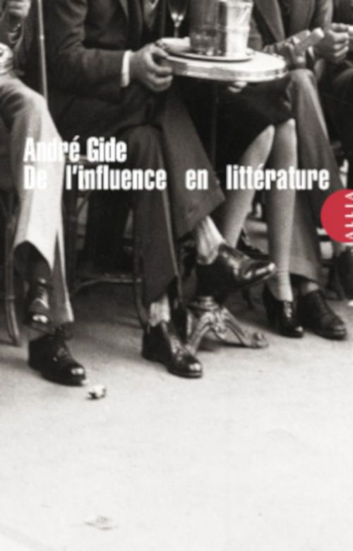 Couverture ebook de De l'influence en littérature, de André Gide