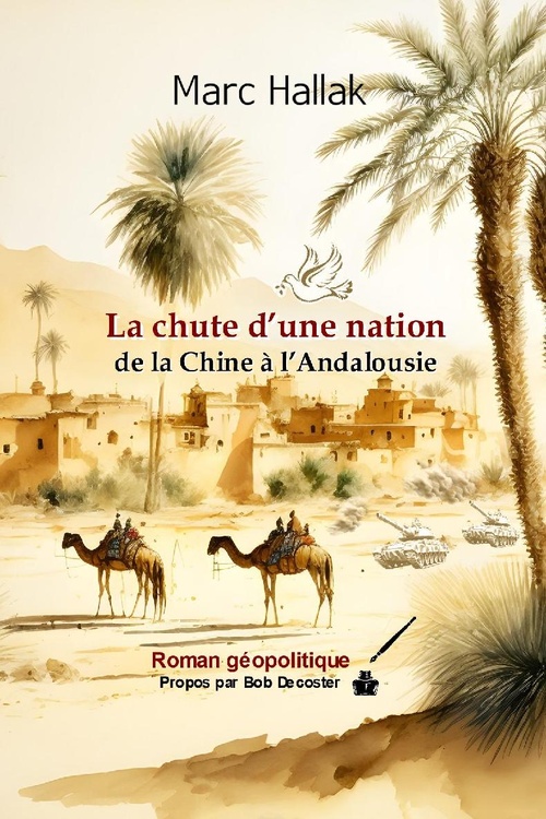 ebook cover of La chute d'une nation, by Marc Hallak