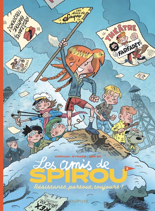 Couverture ebook de Les amis de Spirou - Tome 3 - Résistants, partout, toujours !, de JDMorvan