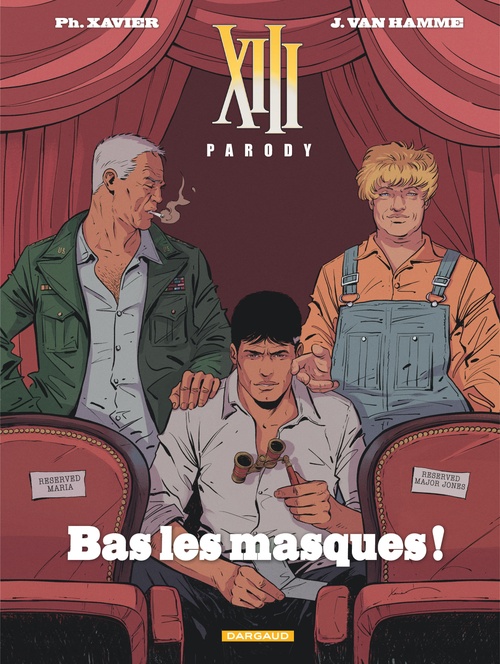 ebook cover of XIII Parody - Bas les Masques !, by Jean Van Hamme